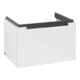 V&B Subway 2.0 Meuble sous lavabo 63,7x42x45,4cm, chrome, blanc brillant-3