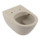 V&B Subway 2.0 WC mural, cuvette suspendue 37x56cm, D-Flush, sans rebord, amande C-plus-1