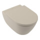 V&B Subway 2.0 WC mural, cuvette suspendue 37x56cm, D-Flush, sans rebord, amande C-plus-4