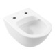 V&B Subway 2.0 WC mural, cuvette suspendue, chasse D-Flush, sortie horizontale, sans rebord, blanc C-plus-4