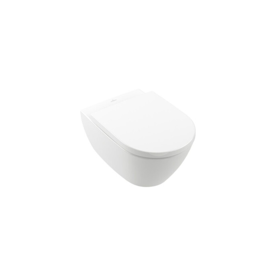 V&B Subway 2.0 WC suspendu, cuvette à chasse profonde 37x56 cm, D-Flush, sans rebord, blanc A-bac C+