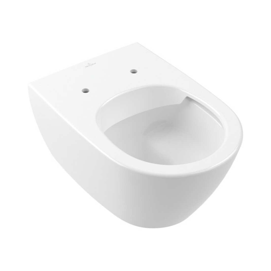 V&B Subway 2.0 WC suspendu, cuvette à chasse profonde 37x56cm, D-Flush, sans rebord, blanc C-plus