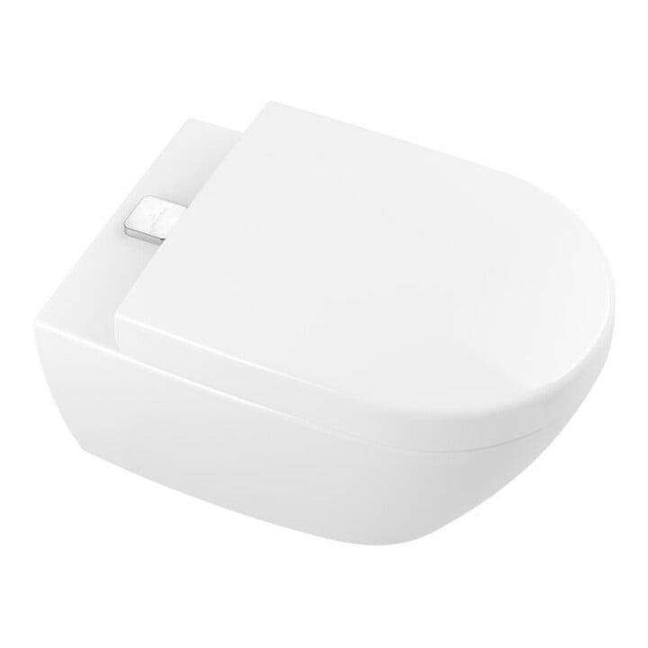 V&B Subway 2.0 WC suspendu, cuvette à chasse profonde 37x56cm, DirectFlush, sans rebord, blanc
