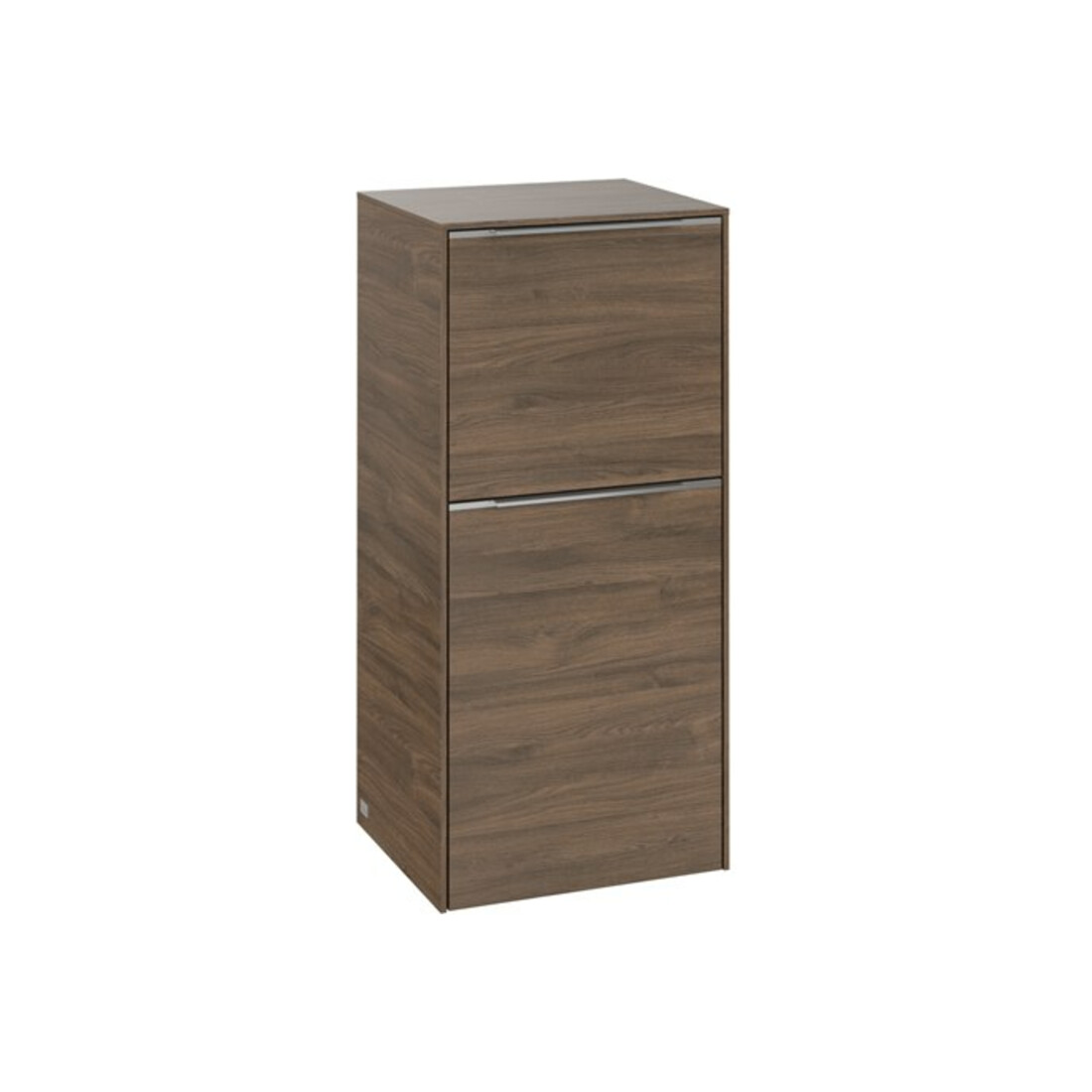 V&B Subway 3.0 Armoire latérale 40x86x36,2 cm, porte R/Gr alu brillant, Ariz. Oa