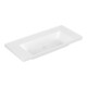 V&B Subway 3.0 Meuble-Lavabo 100x47cm, angle, sans robinetterie/sans trop-plein, blanc-1