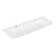 V&B Subway 3.0 Meuble-lavabo 130x47 cm, chêne, m 2 HL/sans trop-plein, blanc mat C+-1