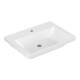 V&B Subway 3.0 Meuble-lavabo 65x47 cm, angle, avec 1 trou robinet/débordement, blanc-1