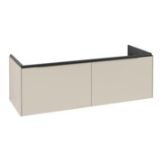 V&B Subway 3.0 Meuble sous lavabo 127,2x42,9x47,8 cm, avec LE/Gr vo b, env. Gr