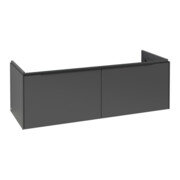 V&B Subway 3.0 Meuble sous lavabo 127,2x42,9x47,8 cm, avec LE/Gr vo b, graphite-4