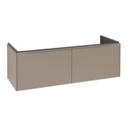 V&B Subway 3.0 Meuble sous lavabo 127,2x42,9x47,8 cm, avec LED/Gr monochr, Tau-3