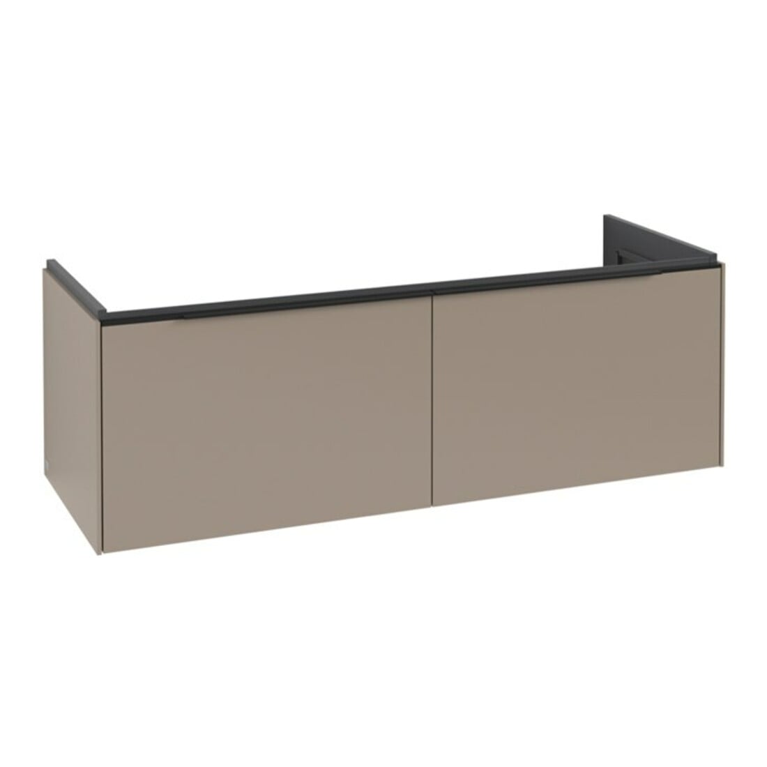 V&B Subway 3.0 Meuble sous lavabo 127,2x42,9x47,8 cm, m LE/Gr bleu volcan, Tau