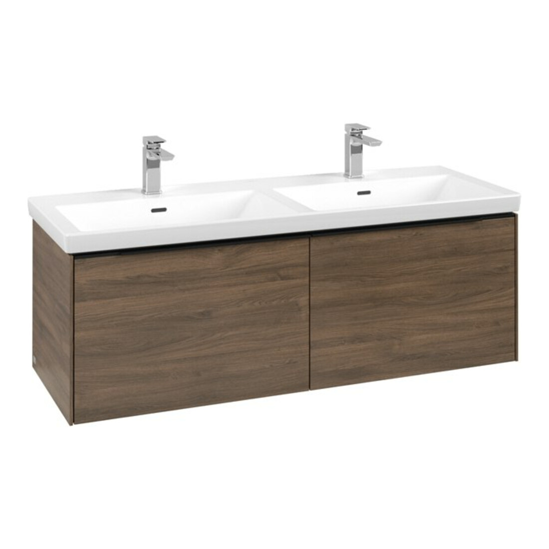 V&B Subway 3.0 Meuble sous lavabo 127,2x42,9x47,8 cm, m LE/Gr vo b, Ar Oa