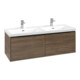 V&B Subway 3.0 Meuble sous lavabo 127,2x42,9x47,8 cm, m LE/Gr vo b, Ar Oa-4