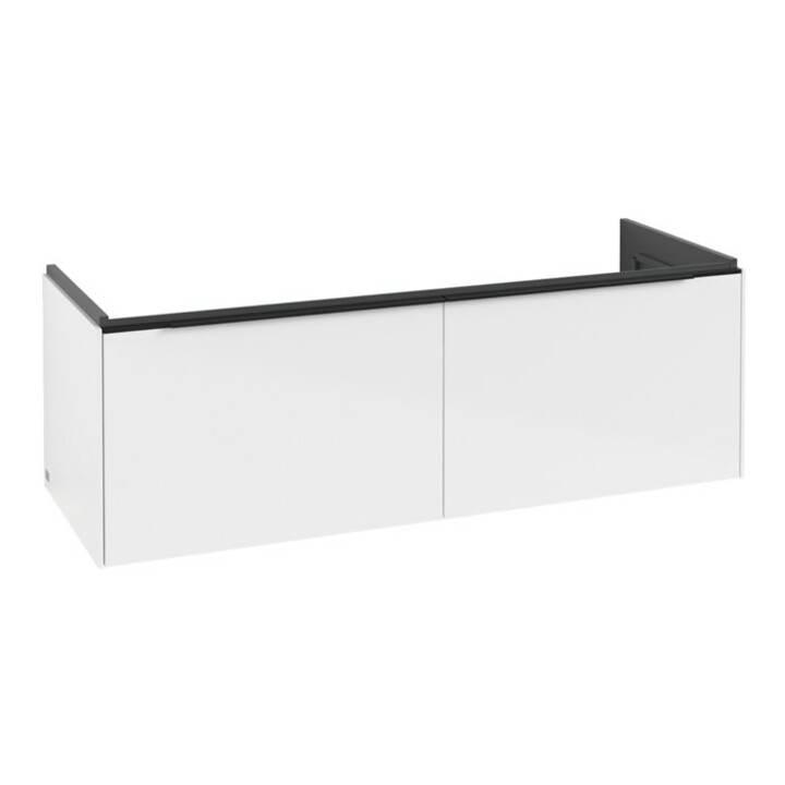 V&B Subway 3.0 Meuble sous lavabo 127,2x42,9x47,8 cm, m LE/Gr vo b, Bri wh.