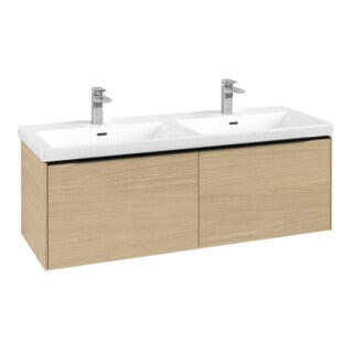 V&B Subway 3.0 Meuble sous lavabo 127,2x42,9x47,8 cm, m LE/Gr vo b, Nord Oa