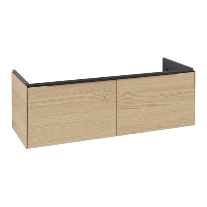 V&B Subway 3.0 Meuble sous lavabo 127,2x42,9x47,8 cm, m LE/Gr vo b, Nord Oa