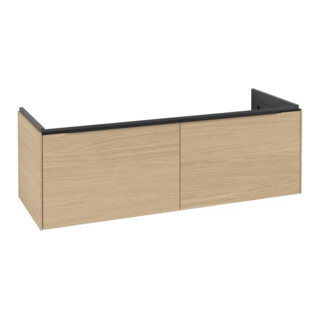 V&B Subway 3.0 Meuble sous lavabo 127,2x42,9x47,8cm, gauche, Nord Oa