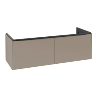 V&B Subway 3.0 Meuble sous lavabo 127,2x42,9x47,8cm, o LE/Gr bleu volcan, Tau