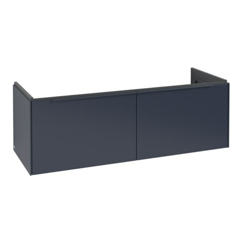 V&B Subway 3.0 Meuble sous lavabo 127,2x42,9x47,8cm, sans LE/Gr mon., Mar bl.