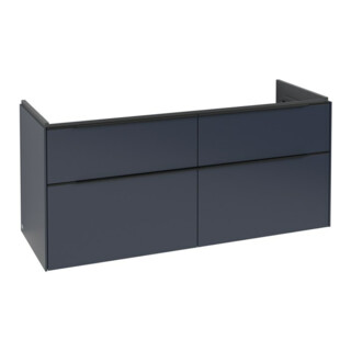V&B Subway 3.0 Meuble sous lavabo 127,2x56,6x47,8 cm, avec LE/Gr vo b, Mar bl.
