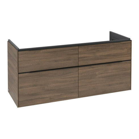 V&B Subway 3.0 Meuble sous lavabo 127,2x56,6x47,8 cm, m LE/Gr vo b, Ar Oa