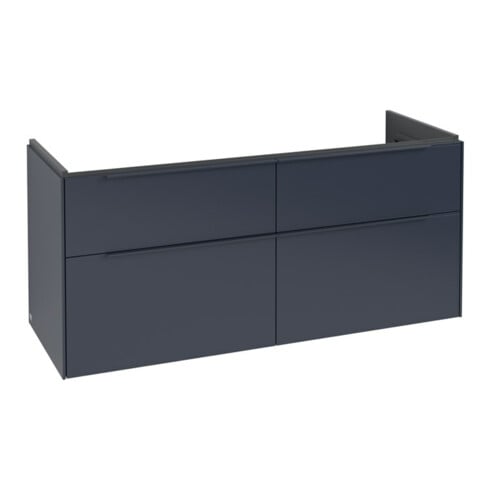 V&B Subway 3.0 Meuble sous lavabo 127,2x56,6x47,8cm, sans LE/Gr mon., Mar br.