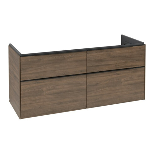 V&B Subway 3.0 Meuble sous lavabo 127,2x57,6x47,8 cm, m LE/Gr vo b, Ar Oa