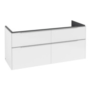 V&B Subway 3.0 Meuble sous lavabo 127,2x57,6x47,8 cm, o LE/Gr AL g, Bri wh.