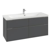 V&B Subway 3.0 Meuble sous lavabo 127,2x57,6x47,8cm, avec LE/Gr AL g, chêne clair
