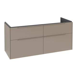 V&B Subway 3.0 Meuble sous-lavabo 127,2x57,6x47,8cm, avec LED/Gr monochr, Tau