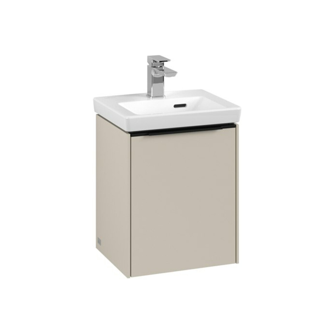 V&B Subway 3.0 Meuble sous lavabo 35,1x42,9x30,9 cm, gauche/gris avant, env. grand