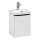 V&B Subway 3.0 Meuble sous lavabo 35,1x42,9x30,9 cm, porte coulissante/droite, blanc brillant-1