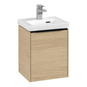 V&B Subway 3.0 Meuble sous-lavabo 35,1x42,9x30,9 cm, porte gauche/grise, Nord Oa