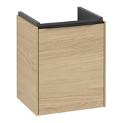 V&B Subway 3.0 Meuble sous-lavabo 35,1x42,9x30,9 cm, porte gauche/grise, Nord Oa-4
