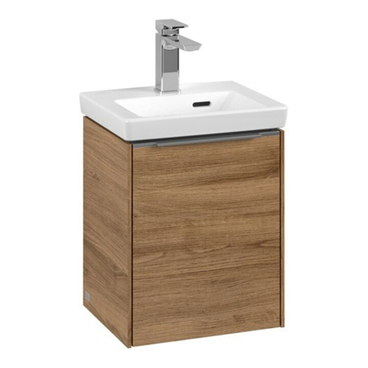 V&B Subway 3.0 Meuble sous lavabo 35,1x42,9x30,9 cm, Sch R/Gr AL gl, Kan Oa