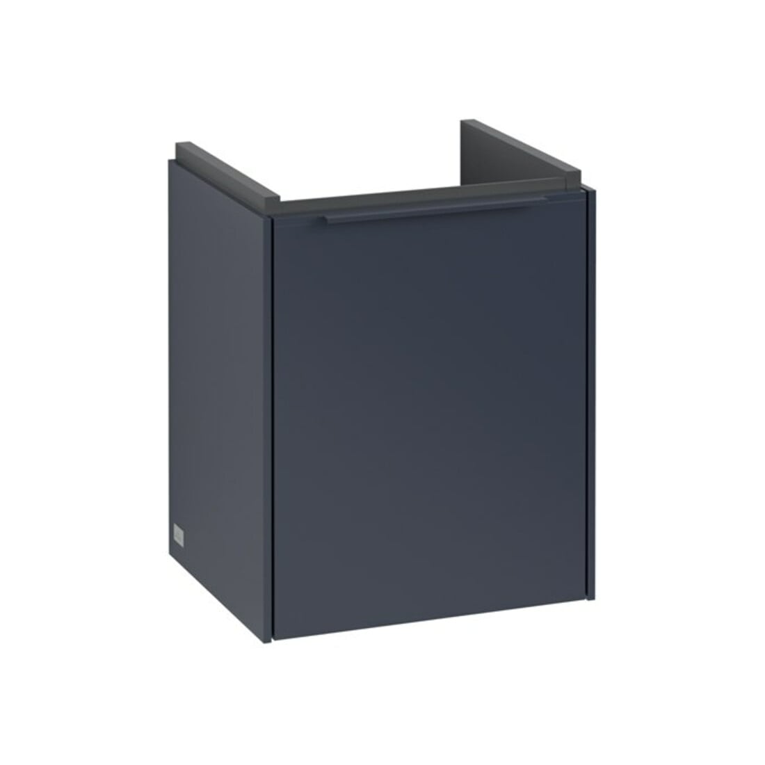 V&B Subway 3.0 Meuble sous lavabo 35,1x42,9x30,9cm, porte droite/grise, blanc mat