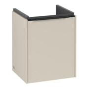 V&B Subway 3.0 Meuble sous lavabo 35,1x42,9x30,9cm, porte droite/grise, env. gris-3