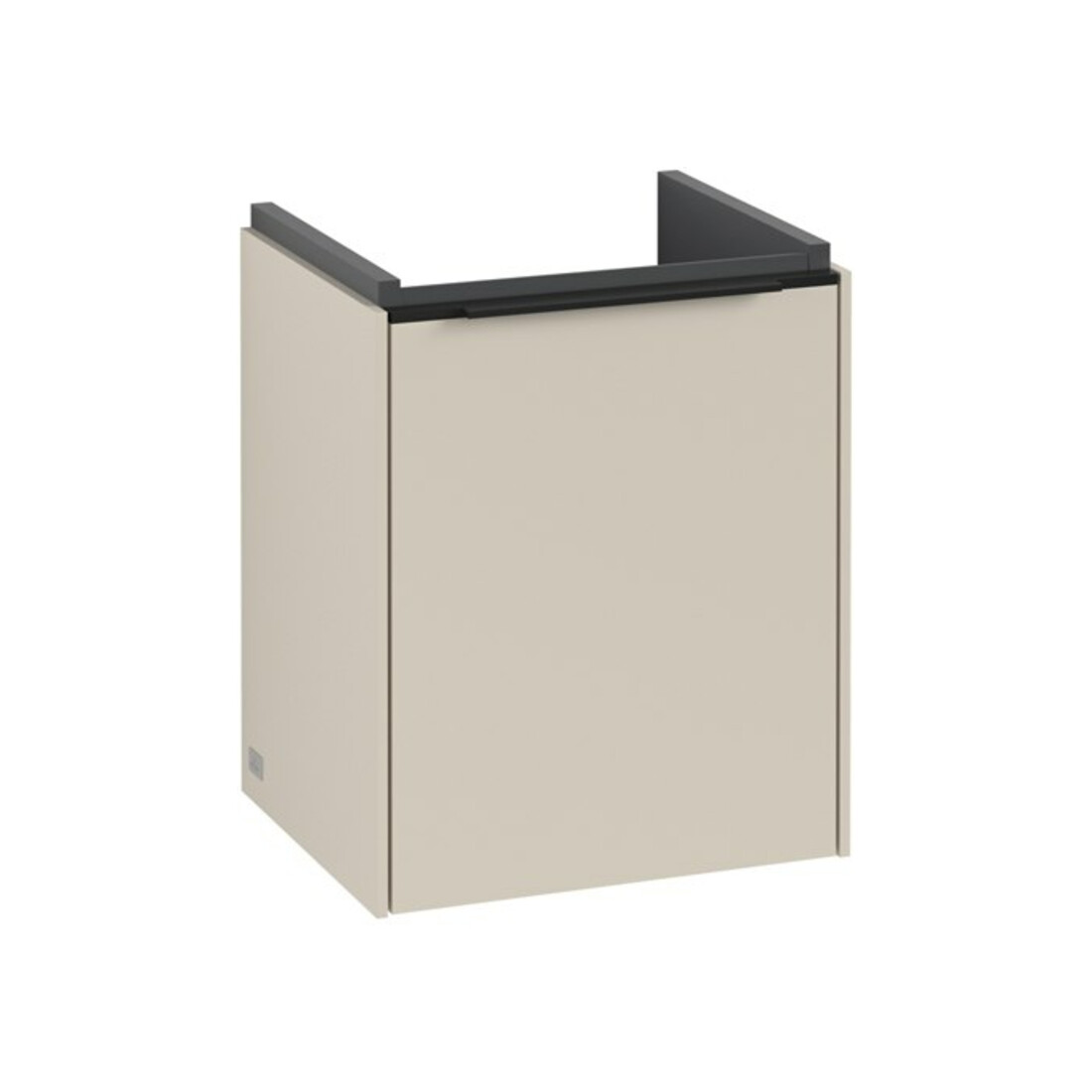 V&B Subway 3.0 Meuble sous lavabo 35,1x42,9x30,9cm, porte droite/grise, env. gris