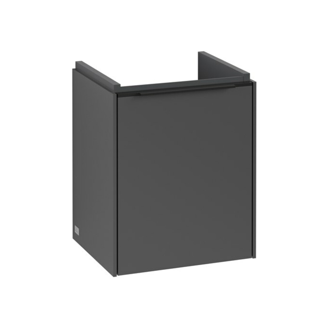 V&B Subway 3.0 Meuble sous lavabo 35,1x42,9x30,9cm, porte droite/grise, mat