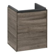 V&B Subway 3.0 Meuble sous lavabo 35,1x42,9x30,9cm, porte droite/grise, sans poignée-3