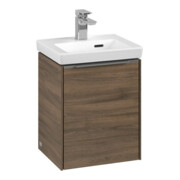 V&B Subway 3.0 Meuble sous lavabo 35,1x42,9x30,9cm, porte gauche/grise AL g, Ar Oa-3