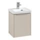 V&B Subway 3.0 Meuble sous lavabo 35,1x42,9x30,9cm, porte gauche/grise, env. grand-1