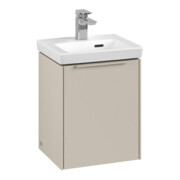 V&B Subway 3.0 Meuble sous lavabo 35,1x42,9x30,9cm, porte gauche/grise, env. grand