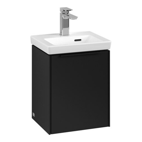 V&B Subway 3.0 Meuble sous lavabo 35,1x42,9x30,9cm, tiroir R/gr avant blanc, avant bleu