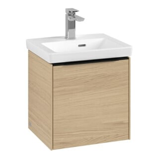 V&B Subway 3.0 Meuble sous-lavabo 42,3x42,9x37,8 cm, porte droite/grise, Nord Oa
