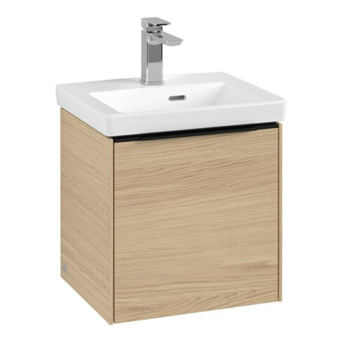 V&B Subway 3.0 Meuble sous-lavabo 42,3x42,9x37,8 cm, porte droite/grise, Nord Oa
