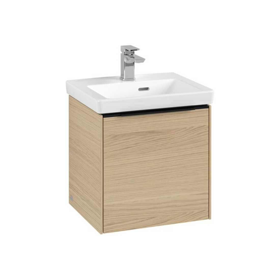 V&B Subway 3.0 Meuble sous lavabo 42,3x42,9x37,8 cm, porte gauche/grise, Nord Oa