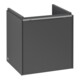 V&B Subway 3.0 Meuble sous lavabo 42,3x42,9x37,8 cm, porte R/Gr AL brillant, graphite-3