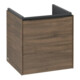 V&B Subway 3.0 Meuble sous lavabo 42,3x42,9x37,8cm, porte coulissante/grise, Ar Oa-1
