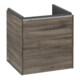 V&B Subway 3.0 Meuble sous-lavabo 42,3x42,9x37,8cm, porte droite/grise AL brillant, st. Oa-1